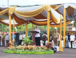 Wagub Chusnunia Pimpin Apel Pencanangan Bulan K3 Tingkat Provinsi Lampung Tahun 2023