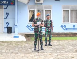 Bacakan Amanat Kasau, Danlanud BNY Pimpim Apel Luar Biasa