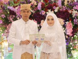 Pernikahan Putri Bupati Lampura, Adinda dan Briptu Tomi Berlangsung Hikmat