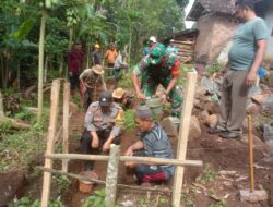 Sinergi TNI/ Polri Hadiri Peletakan Batu Pertama Pembangunan TPQ 