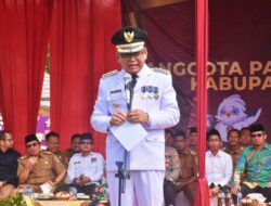 Dawam Hadiri Pelantikan PPS se-kabupaten Lampung Timur