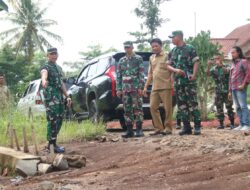 Dandim 0429/Lamtim Tinjau Lokasi Rencana TMMD Ke-117