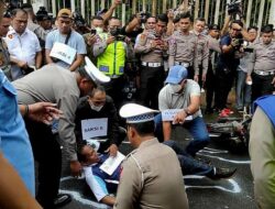 Fakta Rekontruksi dan CCTV Tewasnya Mahasiswa UI “Jatuh Kekanan Lebih Dulu dan Terlindas”