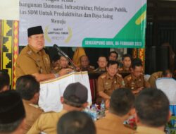 Wakil Bupati Lamtim Buka Musrenbang Tingkat Kecamatan Tahun 2023