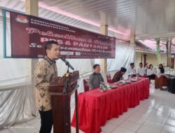 Wabup Lampura Hadiri Pelantikan PPS dan PANTARLIH