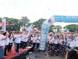 Semen Baturaja Ajak Masyarakat Jalan Sehat Bersama Rayakan HUT ke-25 Kementerian BUMN
