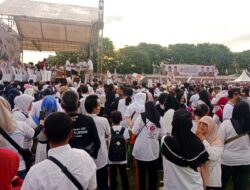 Jalan Sehat Gerindra Bertabur Hadiah