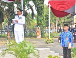 Bupati Dawam Jadi Inspektur Upacara Peringati HUT ke-59 Provinsi Lampung