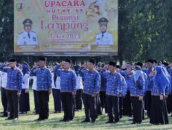 Peringatan HUT ke-59, Gubernur Harapkan Sinergi Seluruh Elemen Masyarakat Untuk Membangun Lampung