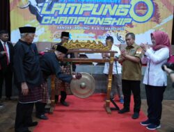 Wakil Rektor 3 Unila Sambut Hangat Peserta Pencak Silat Nasional Open Tournament Lampung Championship VI Tahun 2023