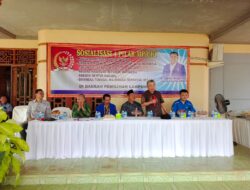 ALIMIN ABDULLAH GELAR SOSIAlISASI EMPAT PILAR MPR RI DI LAMPUNG UTARA