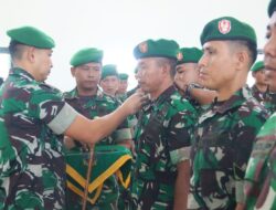 36 Personil Kodim Naik Pangkat, Ini Pesan Dandim Lamtim