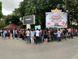 Ramadhan Penuh Berkah DPD KNPI Berbagi Nasi Kotak Gratis
