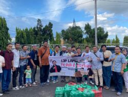 IJP Lampung Bagikan Ratusan Takjil ke Pengguna Jalan Pemprov Lampung