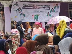 Anggota DPRD Tanggamus Nuzul Irsan Gelar Pasar Murah