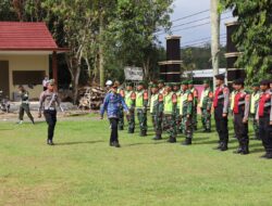 Polres Way Kanan Apel Gelar Pasukan Operasi Ketupat 2023