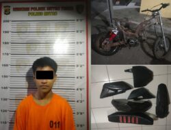 Jual Motor Curian Di Facebook, Seorang Pemuda Ditangkap Polisi