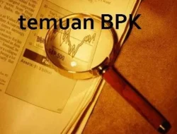 BPK Temukan Banyak Proyek Dispora Kurang Volume Dan Tak Sesuai Spesifikasi