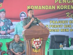 Danrem 043/Gatam Kunker Ke Kodim 0427/WK