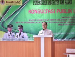 Sekda Saipul Pimpin Rapat Konsultasi Publik 1 Penyusunan KLHS