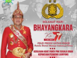 SPDB Pangeran Edward Syah Pernong Ucapkan Selamat Hari Bhayangkara
