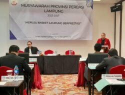 Terpilih Aklamasi, Fahrur Rozie Pimpin PERBASI Lampung Periode 2023-2027