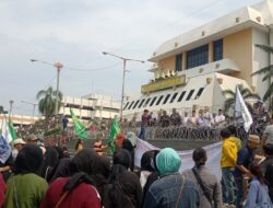 Belum Kantongi Amdal Sudah Lakukan Land Clearing, Masa Aksi Desak Pemprov Lampung Tutup Kegiatan PT. PSM Way Kanan