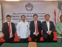 Sah, Pengurus DPN Persadin 2023 – 2028 Dilantik dan Dikukuhkan