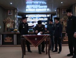 Rapat Paripurna Pengesahan LPJ TA 2022 Dan Penyerahan KUA PPAS 2024