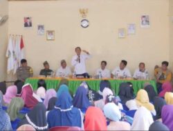 Ali Rahman Lakukan Pembinaan Tim PKH Kecamatan Rebang Tangkas