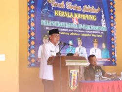 Wabup “AR” Hadiri Sertijab Dan Pelantikan TP PKK Kampung Kecamatan Gunung Labuan