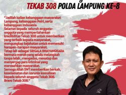 Peringatan Hari Jadi Ke-8, Ini Pesan Pendiri Tekab 308