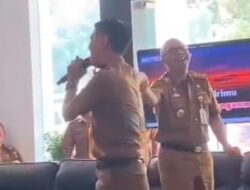 Video Sekda Tanggamus Asik Joget Dan Nyawer Beredar