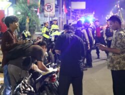 Polisi Tindak Aksi Balap Liar di Jalan Ethanol Tulang Bawang