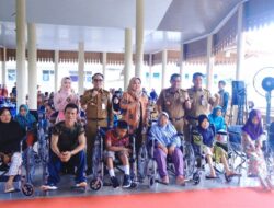 Adipati Hadiri UPSK Dinas Sosial Provinsi Lampung Di Kecamatan Blambangan Umpu