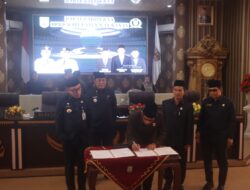 Rapat Paripurna Pengesahan APBD Perubahan 2023 dan Pengajuan Raperda APBD 2024,Serta Pengusulan 3 Raperda