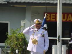 TNI AL Wilayah Lampung Peringati HUT Ke 78, Ini Amanat Panglima TNI