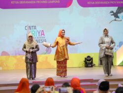 Ibu Negara Iriana Jokowi Buka Pameran Kriyanusa, Ketua Dekranasda Lampung Gelorakan Bangga Produk Indonesia