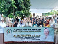 Reses di Metro, Elly Wahyuni Minta Pemerintah Salurkan Bantuan UMKM Secara Merata