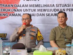 Kapolresta Bandar Lampung Gelar Program Jum’at Curhat di Kelurahan Sukamenanti