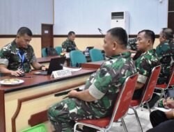 Tim Was Current Audit Itjenad Cek Wabku Korem 043 Gatam dan Kodim 0410 Kota Bandar Lampung