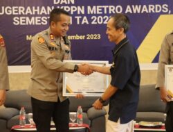 Polres Metro Terima Dua Penghargaan Dari KPPN Metro