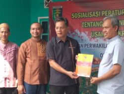 Syarif Hidayat Sosperda Perlindungan dan Pemberdayaan UMKM