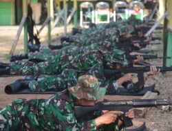 Pertajam Kemampuan Prajurit Korem 043/Gatam Ikuti Latbak Jatri TW IV Tahun 2023