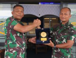 Komandan Pimpin Sertijab Pasintel dan Pengukuhan Jabatan Pasops Brigif 4 Mar/BS