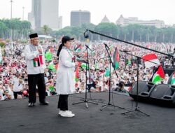 Puan Desak Israel Hentikan Agresi Militer di Aksi Bela Palestina