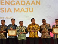 Provinsi Lampung Raih Penghargaan Anugerah Pengadaan 2023 untuk Transaksi Produk Dalam Negeri Terbesar