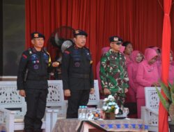 Hadiri Upacara HUT Ke – 78 Korps Brimob POLRI, Kasrem 043/Gatam Sampaikan Terus Jaga Soliditas Dan Jiwa Korsa