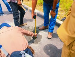 BPK RI Periksa Pembangunan Jalan Dua Jalur Senilai Rp.16 Miliar di Tubaba