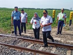 Camat Blambangan Pagar Terima Kunjungan Dishub Lampura